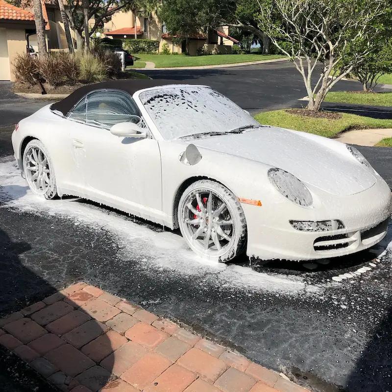 Before detailing - Porsche exterior